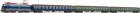 41274 Roco Digital Set with Electric locomotive E 10.3 and express train (3-RAIL AC)